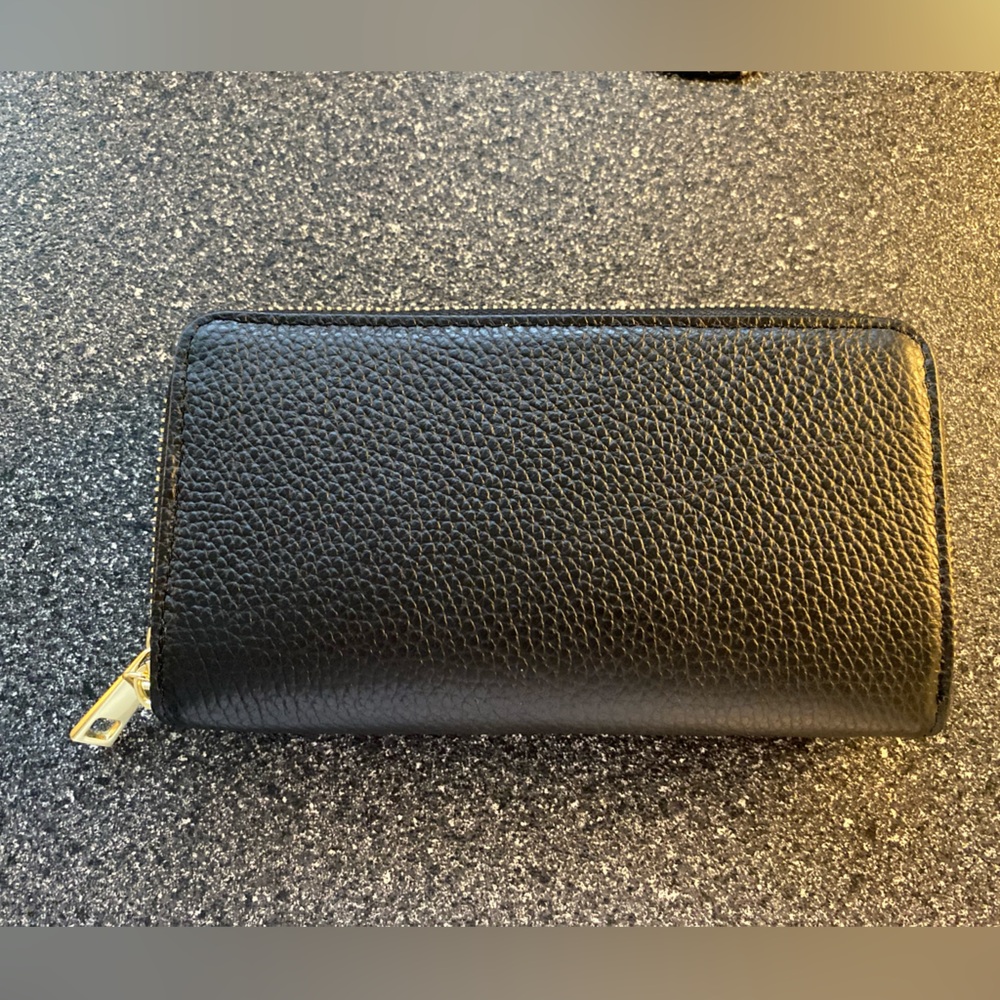 Matilde Leather Waller Double Zipper